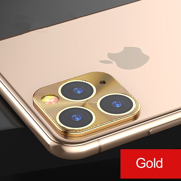 Gold 1 / For iPhone 11 - Camera Lens Protector For iPhone 11 Pro XS Max XR X Case Metal Phone Lens Protective Ring Cover For iPhone X XR XS 11 Pro Case