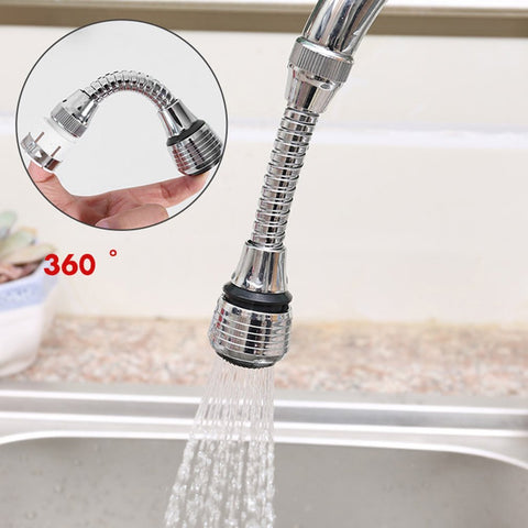 [variant_title] - Hot 360 Rotate Faucet Nozzle Filter Adapter Water Saving Tap Aerator Diffuser Bathroom Kitchen Accessories Kitchen Faucet 1Pc