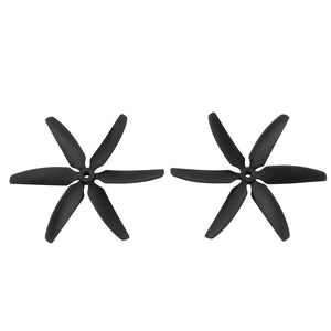 [variant_title] - F18765/8 1Pair 5040 5x4" CW CCW 6-Leaf Propeller Props for DIY RC Racing Drone Quadcopter FPV 250 280 320