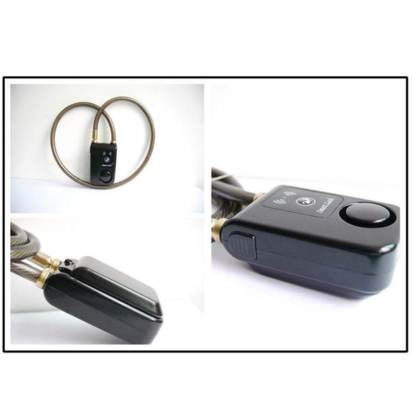 [variant_title] - Waterproof Smart Bluetooth Lock Automatic Alarm Mobile Phone APP Unlocking Keyless for Bike/ Motorcycle/ Gate Lock