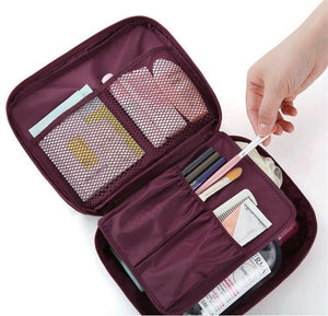 [variant_title] - Make Up Brushes Bag Women Waterproof Cosmetic Make Up Bag Travel Organizer For Toiletries Toiletry Kit Storage Pouch Case 45