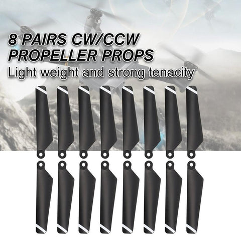 [variant_title] - 8 Pairs CW/CCW Propeller Props Blades for Attop XT-1 Drone RC Quadcopter Helicopter Aircraft UAV Parts Accessories