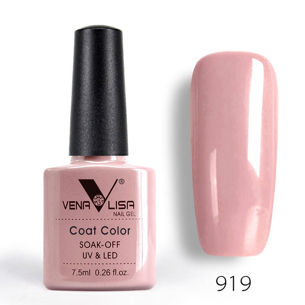 919 - Venalisa nail Color GelPolish CANNI manicure Factory new products 7.5 ml Nail Lacquer Led&UV Soak off Color Gel Varnish lacquer