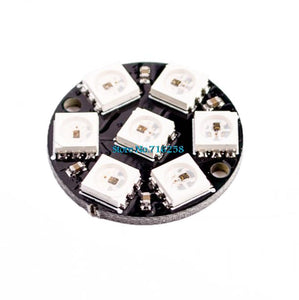 Default Title - 7-Bit 7 Bit LED WS2812 5050 RGB LED Ring Lamp Light with Integrated Drivers for arduino