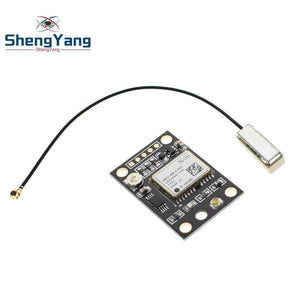 [variant_title] - GY-NEO6MV2 NEO-6M GPS Module NEO6MV2 With Flight Control EEPROM Controller MWC APM2 APM2.5 Large Antenna For Arduino Board