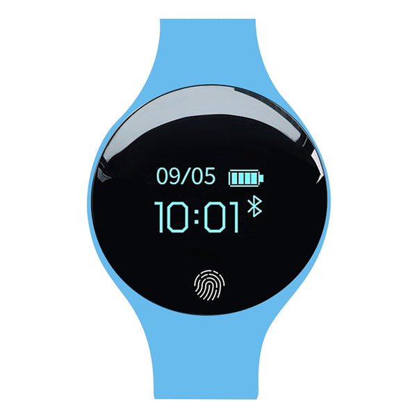 SD01 blue - SANDA Bluetooth Smart Watch for IOS Android Men Women Sport Intelligent Pedometer Fitness Bracelet Watches for iPhone Clock Men
