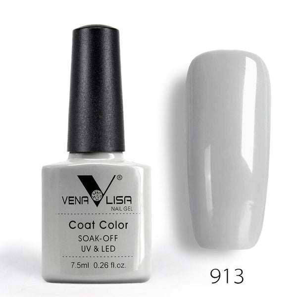 913 - Venalisa nail Color GelPolish CANNI manicure Factory new products 7.5 ml Nail Lacquer Led&UV Soak off Color Gel Varnish lacquer
