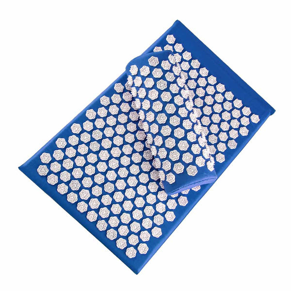 mat with pillow-200002130 - Massager Cushion Acupuncture Sets Relieve Stress Back Pain Acupressure Mat/Pillow Massage Mat Rose Spike Massage and Relaxation
