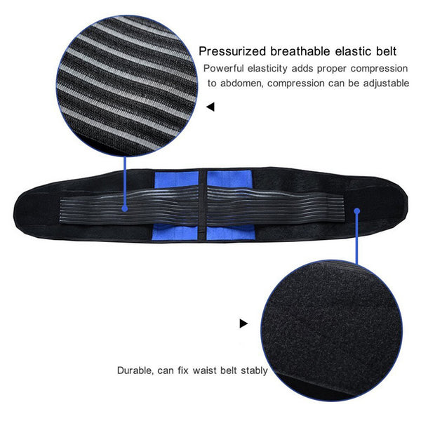 [variant_title] - 1Pcs Adjustable Neoprene Double Pull Lumbar Support Lower Back Belt Brace Pain Relief Band Waist Belt