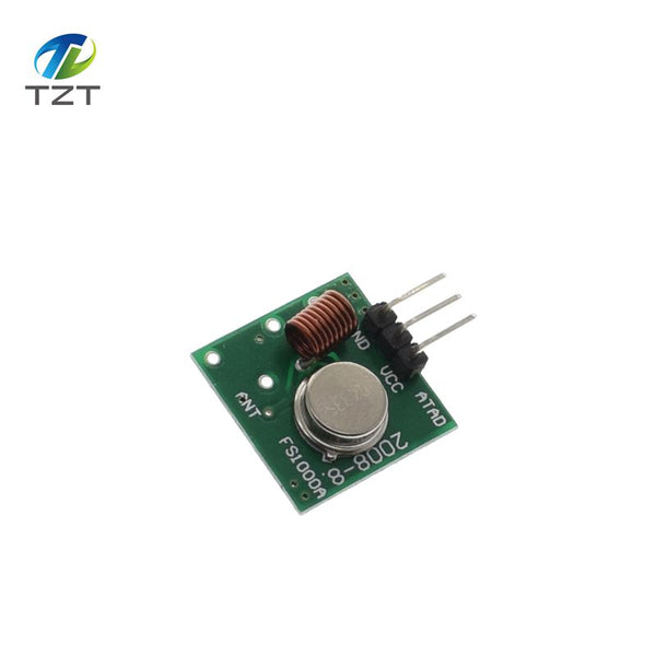 433mhz Transmitter - 433Mhz RF Wireless Transmitter Module and Receiver Kit 5V DC 433MHZ Wireless For Arduino Raspberry Pi /ARM/MCU WL Diy Kit