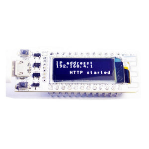 Default Title - ESP8266 WIFI Chip 0.91 inch OLED CP2014 32Mb Flash ESP 8266 Module Internet of things Board PCB for NodeMcu for Arduino IOT