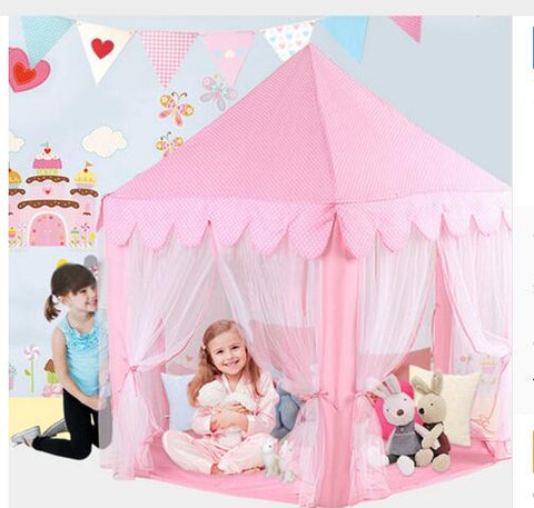 [variant_title] - Portable Children Kids Play Tents Outdoor Garden Folding Toy Tent Pop Up Kids Girl Princess Castle Outdoor playhouse Kids Tent