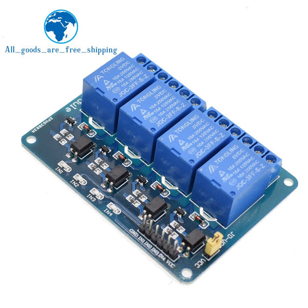 [variant_title] - TZT 1pcs 5v 12v 1 2 4 6 8 channel relay module with optocoupler. Relay Output 1 2 4 6 8 way relay module for arduino In stock