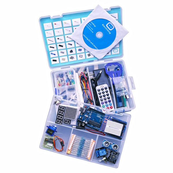 [variant_title] - Elego UNO Project The Most Complete Starter Kit for Arduino UNO R3 Mega2560 Nano with Tutorial / Power Supply / Stepper Motor