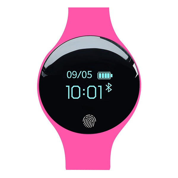 SD01 pink - SANDA Bluetooth Smart Watch for IOS Android Men Women Sport Intelligent Pedometer Fitness Bracelet Watches for iPhone Clock Men