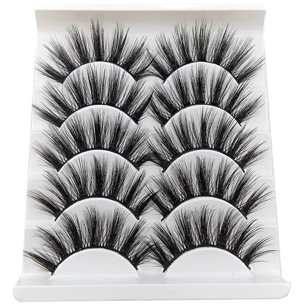 704 - NEW 13 Styles 1/3/5/6 pair Mink Hair False Eyelashes Natural/Thick Long Eye Lashes Wispy Makeup Beauty Extension Tools Wimpers