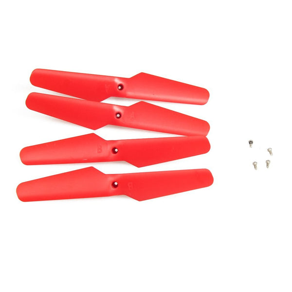 Red - RC Drone Propellers Parts For KY101 HJ14 LF608 S28 Quadcopter RC Parts Toys for Children Drone Accessories