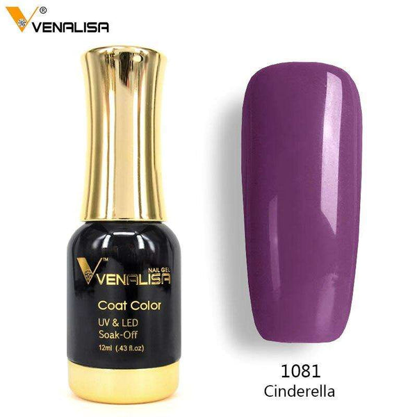 1081 - #60751  2019 New Venalisa Nail Paint Gel 12ml 120 colors Gel Polish Nail Gel Soak Off UV Gel Polish Nail Lacquer Varnishes