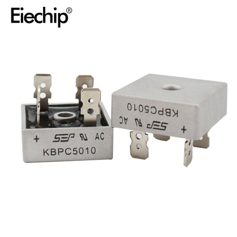 Default Title - 2PCS KBPC5010 diode bridge rectifier diode 50A 1000V KBPC 5010 power rectifier diode electronica componentes