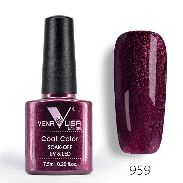 959 - Venalisa nail Color GelPolish CANNI manicure Factory new products 7.5 ml Nail Lacquer Led&UV Soak off Color Gel Varnish lacquer