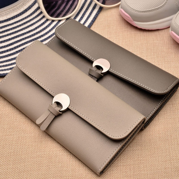 [variant_title] - 2018 Fashion Long Women Wallets High Quality PU Leather Women's Purse and Wallet Design Lady Party Clutch Female Card Holder