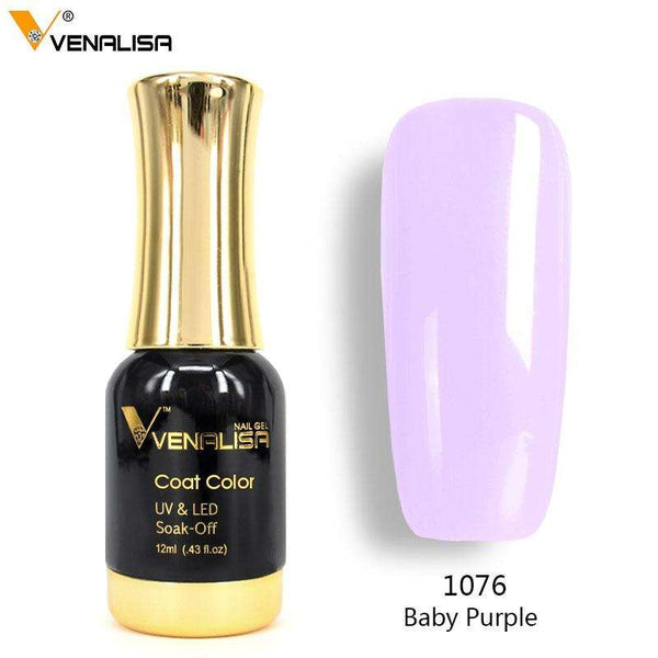 1076 - #60751  2019 New Venalisa Nail Paint Gel 12ml 120 colors Gel Polish Nail Gel Soak Off UV Gel Polish Nail Lacquer Varnishes
