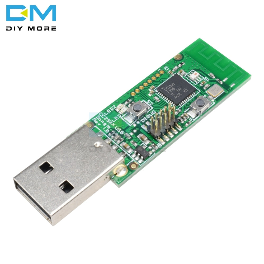 Default Title - Wireless Zigbee CC2531 Sniffer Bare Board Packet Protocol Analyzer Module USB Interface Dongle Capture Packet Module