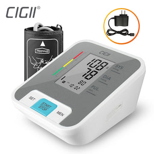 [variant_title] - Cigii Home health care Pulse measurement tool Portable LCD digital Upper Arm Blood Pressure Monitor 1 Pcs Tonometer