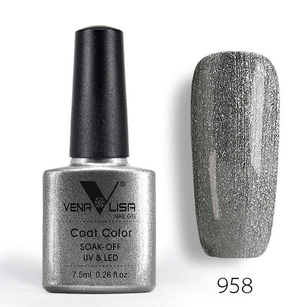 958 - Venalisa nail Color GelPolish CANNI manicure Factory new products 7.5 ml Nail Lacquer Led&UV Soak off Color Gel Varnish lacquer