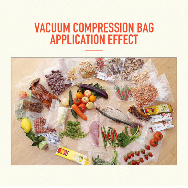 [variant_title] - Home Kitchen Food Vacuum Sealer Bags 4 rolls 12 15 20 25x500cm Film Container Food Sealer Saver Bags Vacuum Packing Machine