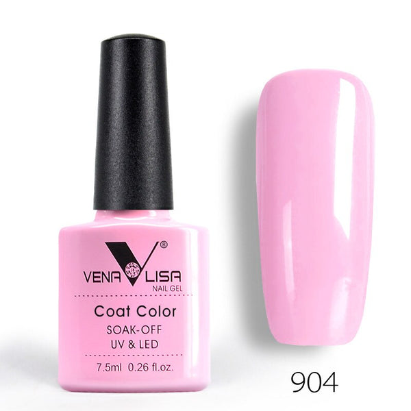 904 - Venalisa nail Color GelPolish CANNI manicure Factory new products 7.5 ml Nail Lacquer Led&UV Soak off Color Gel Varnish lacquer