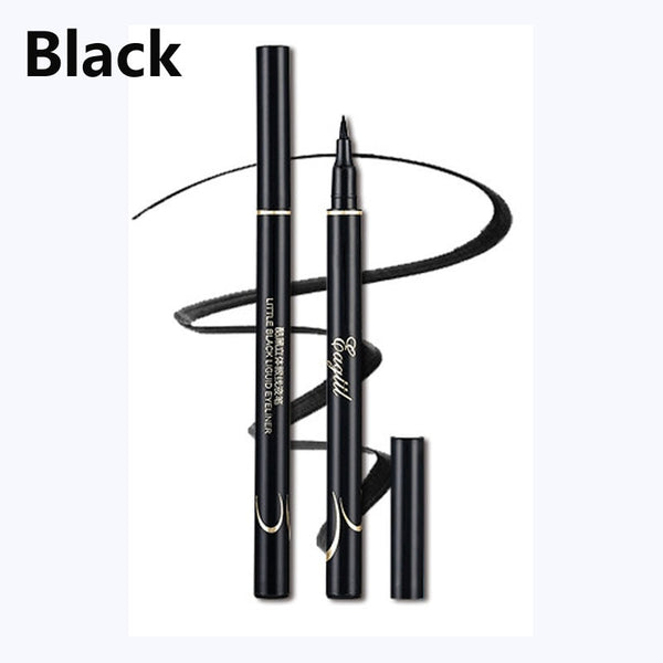 color4 - 3 Style Choose Ultimate 1 Pcs Black Long Lasting Eye Liner Pencil Waterproof Eyeliner Smudge-Proof Cosmetic Beauty Makeup Liquid