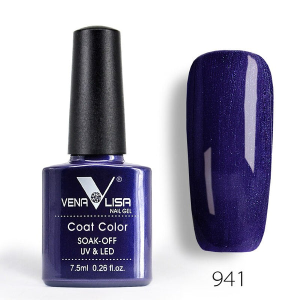 941 - Venalisa nail Color GelPolish CANNI manicure Factory new products 7.5 ml Nail Lacquer Led&UV Soak off Color Gel Varnish lacquer