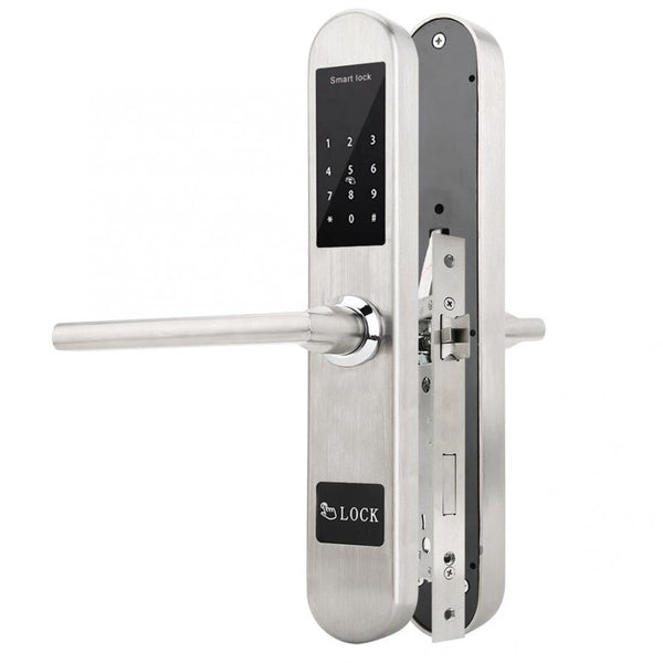 [variant_title] - Electronic Intelligent Lock Touch Screen Keypad Digital Password IC Card Unlock Door Lock smart lock