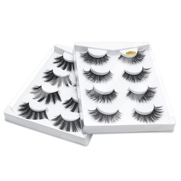[variant_title] - SEXYSHEEP 2/4 pairs natural false eyelashes fake lashes long makeup 3d mink lashes eyelash extension mink eyelashes for beauty