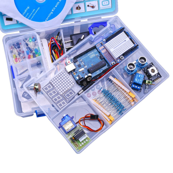 [variant_title] - Elego UNO Project The Most Complete Starter Kit for Arduino UNO R3 Mega2560 Nano with Tutorial / Power Supply / Stepper Motor