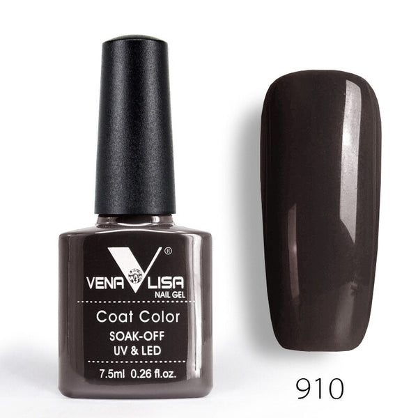 910 - Venalisa nail Color GelPolish CANNI manicure Factory new products 7.5 ml Nail Lacquer Led&UV Soak off Color Gel Varnish lacquer