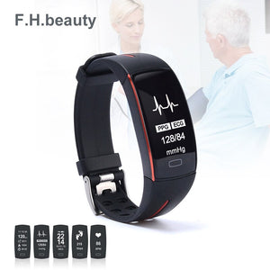 [variant_title] - F H beauty blood Pressure Pulse Monitors Portable health care Blood Pressure Monitor Heart Rate Monitor