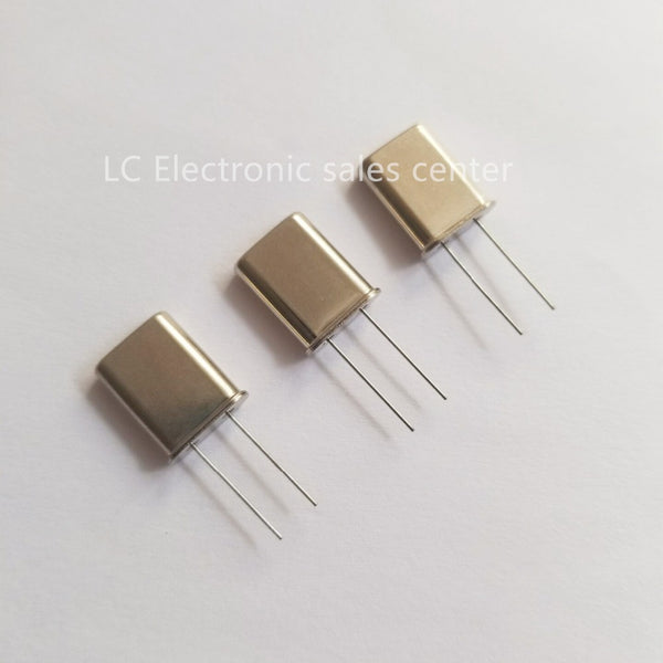 [variant_title] - 10pcs 49U quartz crystal oscillator 2.5M 2.5MHZ HC-49U in-line two-leg crystal resonator
