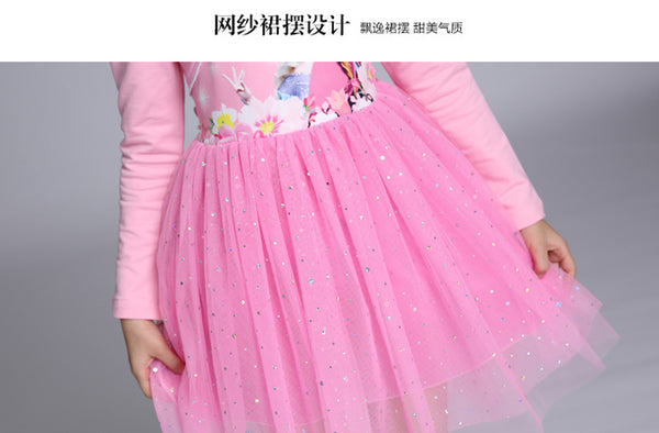 [variant_title] - Disney Frozen dress disfraz anna elsa princess sofia infantil fever kids costume vestido rapunzel jurk disfraces moana infants