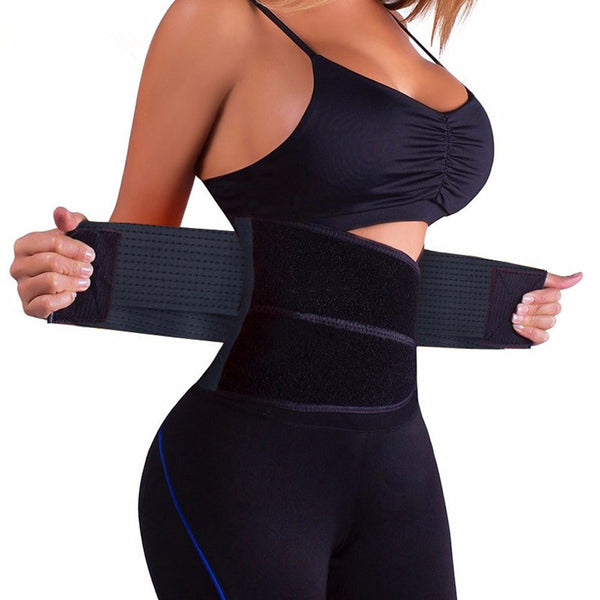 [variant_title] - Women Body Shapers Unisex Waist Cincher Trimmer Tummy Slimming Belt Latex Waist Trainer Woman Postpartum Corset Shaper