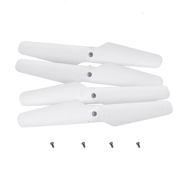 White - RC Drone Propellers Parts For KY101 HJ14 LF608 S28 Quadcopter RC Parts Toys for Children Drone Accessories