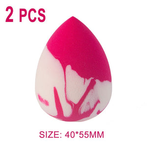 [variant_title] - 2 PCS Soft Hydrophilic Makeup Sponge BB Cream Beauty Egg Wholesale Puff Wet Dry Dual Use Face Foundation Powder Gourd Cosmetic