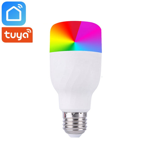 Default Title - Tuya Smart Life Wifi Smart Light Bulb E27 Led Lamp 7W RGB+W Dimmer Works With Alexa Google Home Mini IFTTT Smart Home Automation
