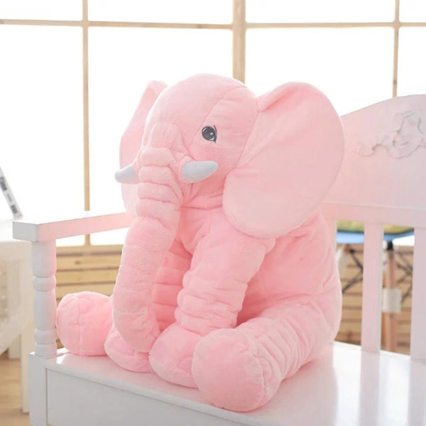 Pink / 40CM - 40/60cm Infant Plush Elephant Soft Appease Elephant Playmate Calm Doll Baby Toy Elephant Pillow Plush Toys Stuffed Doll