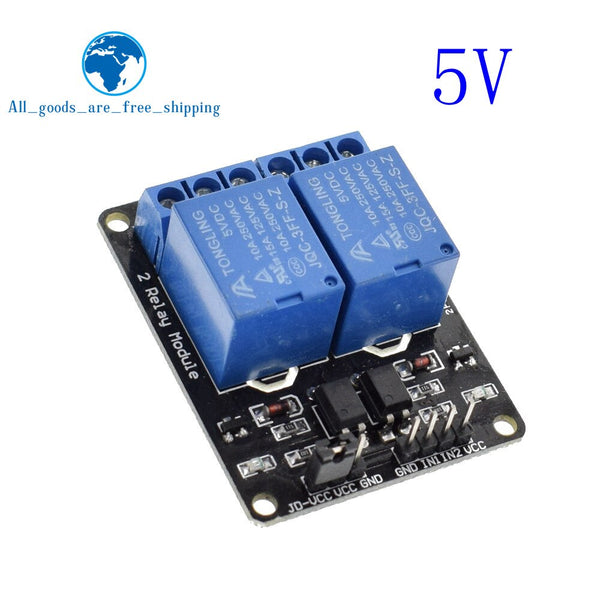 5V  2 channel relay - TZT 1pcs 5v 12v 1 2 4 6 8 channel relay module with optocoupler. Relay Output 1 2 4 6 8 way relay module for arduino In stock