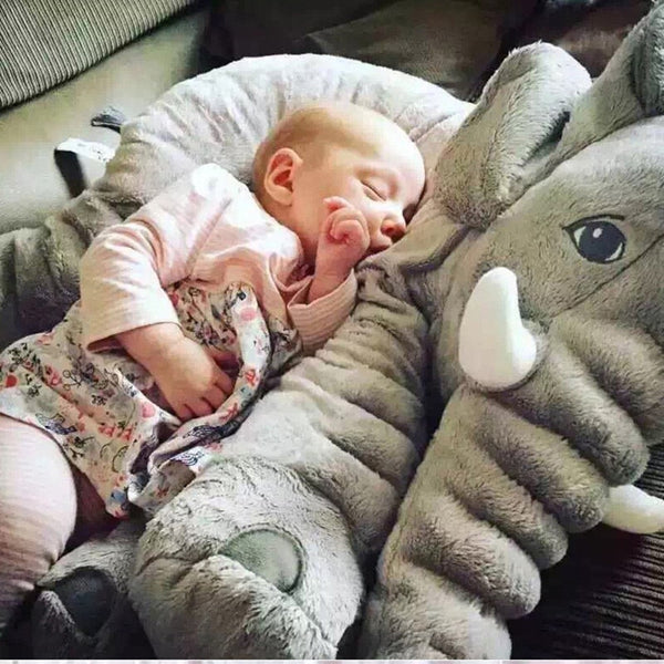 [variant_title] - 40/60cm Infant Plush Elephant Soft Appease Elephant Playmate Calm Doll Baby Toy Elephant Pillow Plush Toys Stuffed Doll