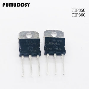 Default Title - 5PAIR/10PCS TIP36C TIP35C TIP36 TIP35 25A 100V TO-3P amplifier tube IC