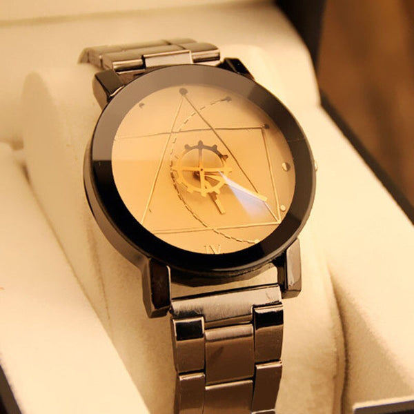 [variant_title] - Luxury Fashion Ladies Watches Rose Gold Women Watches Elegant Minimalism Rhinestone Casual Black Female Waterproof Clock