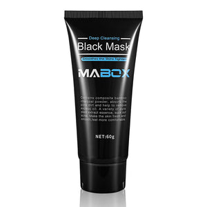 60g - Mabox Black Mask Peel Off Bamboo Charcoal Purifying Blackhead Remover Mask Deep Cleansing for AcneScars Blemishes WrinklesFacial